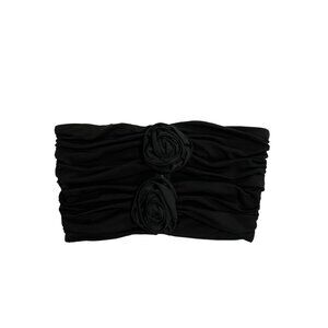 Bianca & Bridgett Bandeau Top in Black
